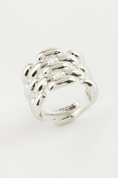 Marsilyan خاتم معدني على شكل سلسلة