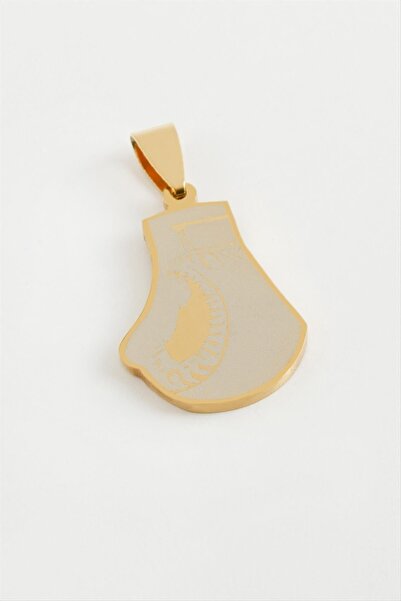 SiHako Boks Eldiveni Çelik Kolye Ucu 2,5 Cm