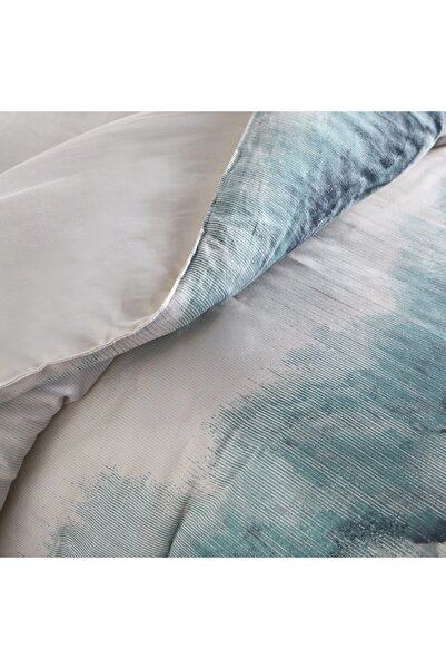 Generic Marbles Waves Cotton 200 Thread Count 3-Piece Super King Comforter Set - 240x260 cm