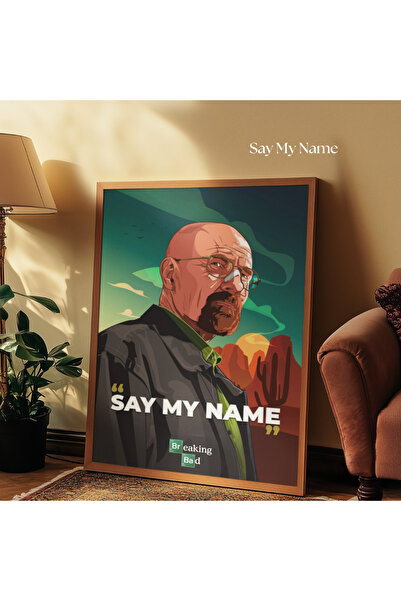 tuvart Sayılarla Boyama Seti Breaking Bad 35x50cm, "SAY MY NAME"