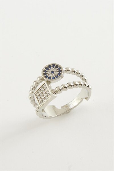 Marsilyan خاتم حجر العين المربع