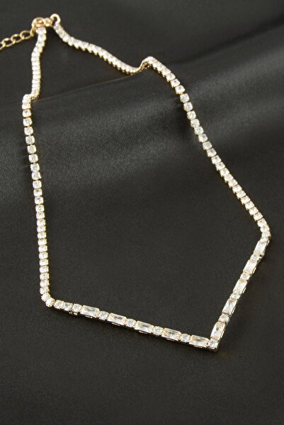 ZERO LAND قلادة فاخرة من حجر الزركون المثلث تامتور 2 مم