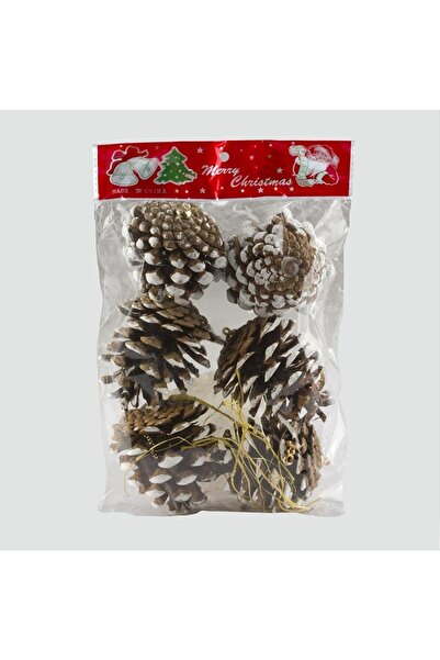 Generic Brand 6-Piece Cone Christmas Tree Ornament