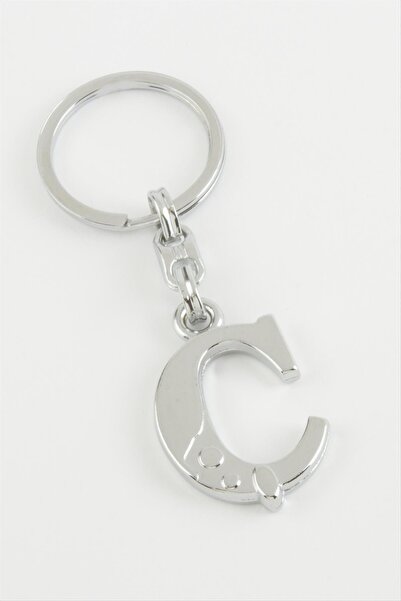 CT STONES Lettered Metal Keychain