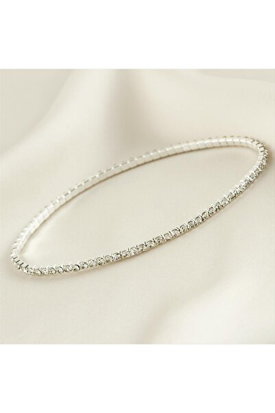 Marsilyan 2 mm Tiny Striped Stone Waterway Bracelet Ilkel-Bjt940
