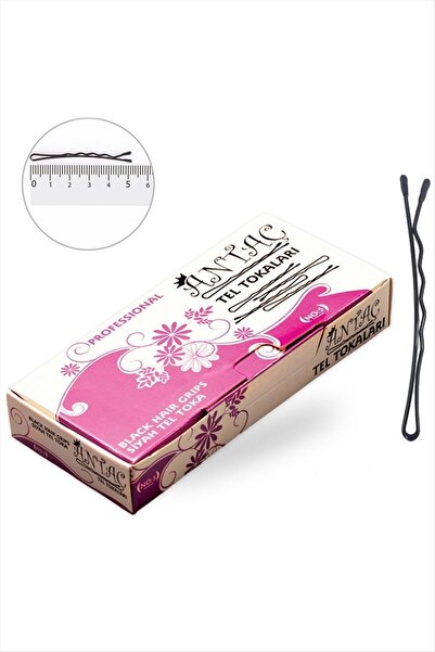 CT STONES مشبك سلكي أسود 125 قطعة