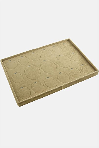 Okyanuss Accessories 17 Pieces Anfora Fabric Horizontal Pedestal Necklace Stand