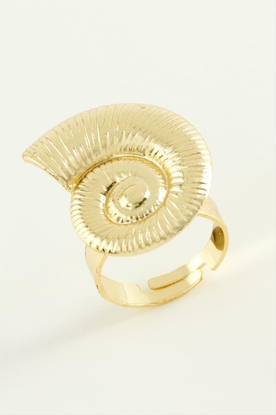 Marsilyan Flower Metal Ring Ilkel-Bjt940
