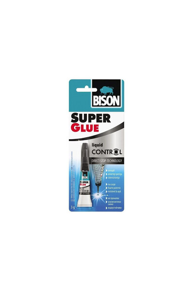 MTR Adeziv BISON cianoacrilat Super Glue Control, 3g