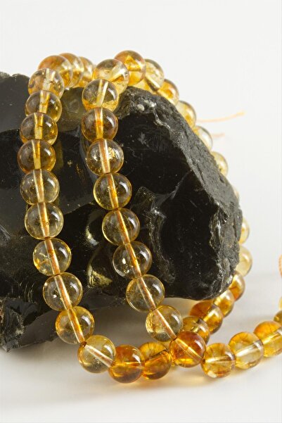 feryal SPTRNS 8 mm Citrin (122726) Ceyt Taşı-Galben