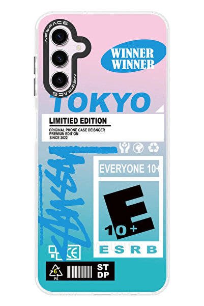 NewFace غطاء حماية لهاتف سامسونج جالاكسي A04S من إس بي تي آر إن إس بنمط إستور...