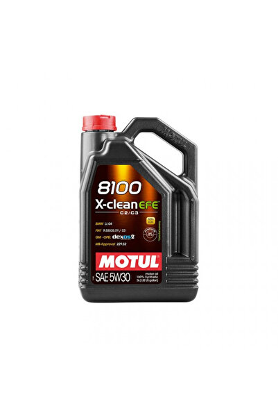 Motul Ulei 8100 X-Clean EFE 5W30 5L pentru Volkswagen, PEUGEOT, BMW, Fiat, OP...