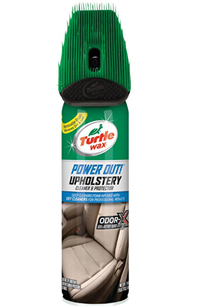 MTR Spray Turtle Wax Power Out Upholstery curatare si intretinere tapiterie cu perie 400ml