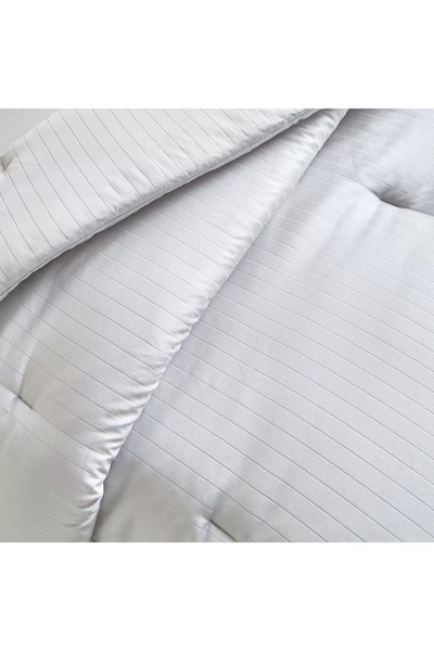 Generic Hampton Cotton Sateen Jacquard 220 Thread Count 3-Piece Full Comforter Set - 160x240 cm