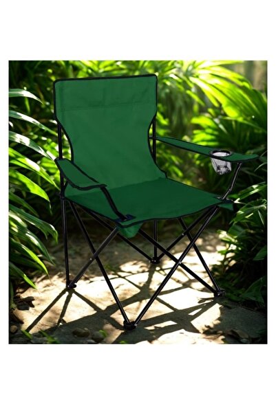 Generic Camping chair set consisting of two folding chairs made of Oxford cloth and metal legs - comfortable and lightweight