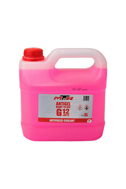 MTR Antigel concentrat Rosu G12 (-35°C) 3L pentru VW, MAN