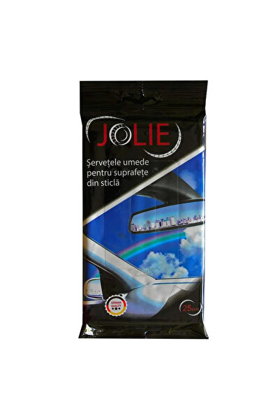 MTR Servetele umede Jolie pentru suprafete din sticla auto 25 buc