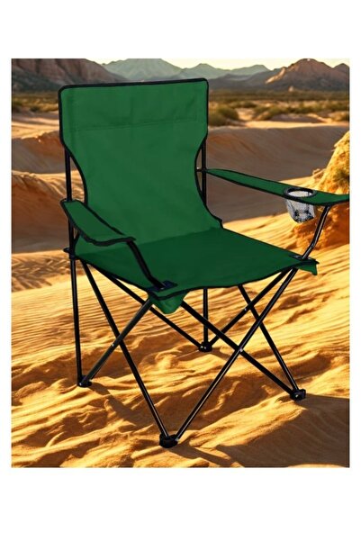 Generic Camping chair set consisting of two folding chairs made of Oxford cloth and metal legs - comfortable and lightweight