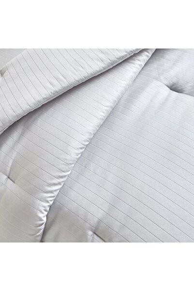 Generic Hampton Cotton Sateen Jacquard 220 Thread Count 3-Piece Queen Comforter Set - 200x240 cm