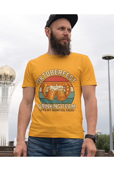 MVRDAR Tricouri unisex 100% bumbac cu motive Oktoberfest, bere, festivaluri, ...