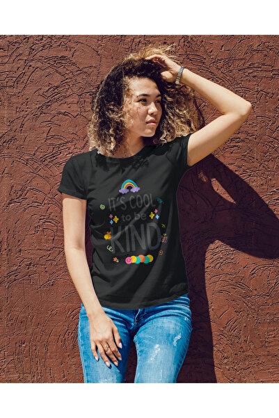 MVRDAR Tricou unisex 100% bumbac Flower Power pentru femei si fete