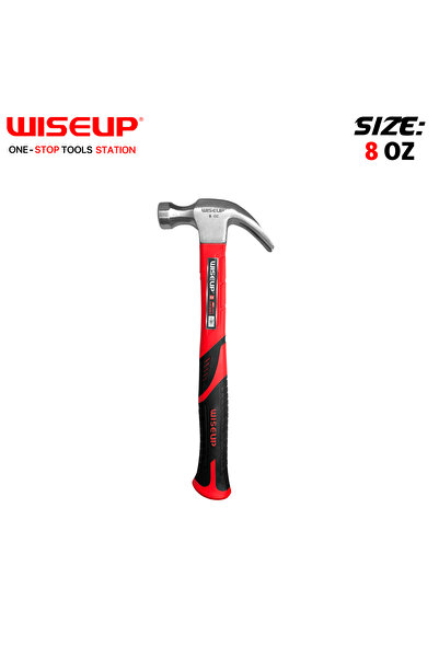 WISEUP شاكوش قلاعي 8 OZ