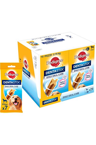 Pedigree Dog Treats, Denta Stix Dog Treat, Chicken Flavor, Pack of 10x270g, Dental Health Benefits,