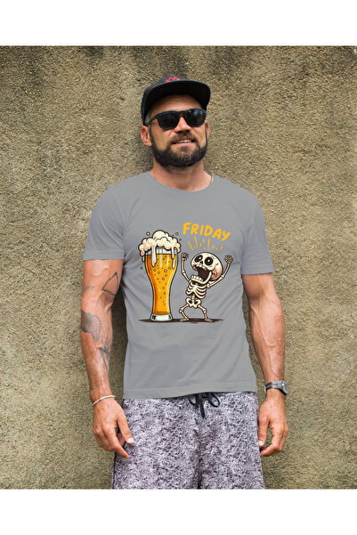 MVRDAR Tricouri unisex 100% bumbac cu motive Oktoberfest, bere, festivaluri, ...