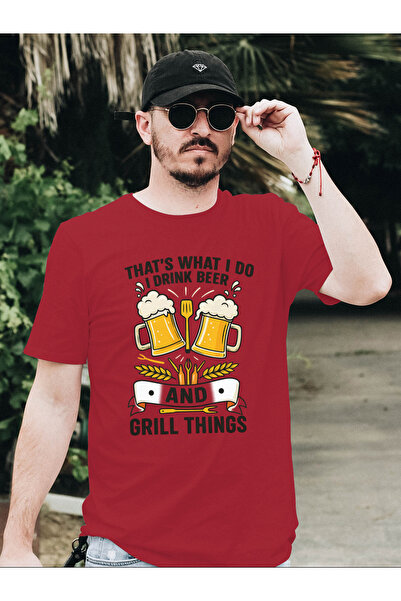 MVRDAR Tricou unisex din bumbac 100% cu motive Oktoberfest, bere si alcool