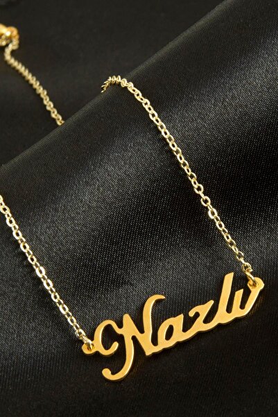 ZERO LAND DS-DERIN Nazlı isimli kolye -Sarı