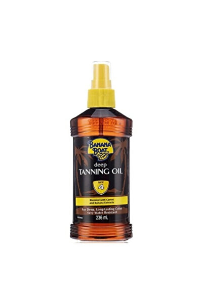 Banana Boat بانانا بوت واقى شمس زيت التسمير العميق 236 مل - spf 4