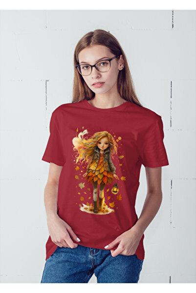 MVRDAR Tricou unisex 100% bumbac Flower Power pentru femei si fete