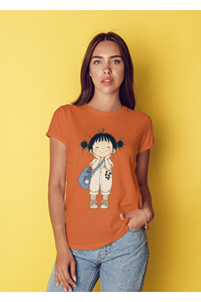 MVRDAR Tricou unisex 100% bumbac Flower Power pentru femei si fete