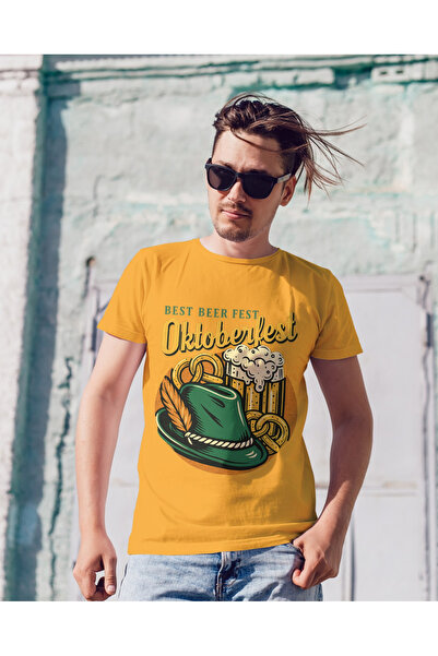 MVRDAR Tricou unisex din bumbac 100% cu motive Oktoberfest, bere si alcool
