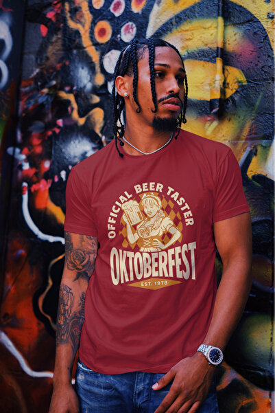 MVRDAR Tricou unisex din bumbac 100% cu motive Oktoberfest, bere si alcool