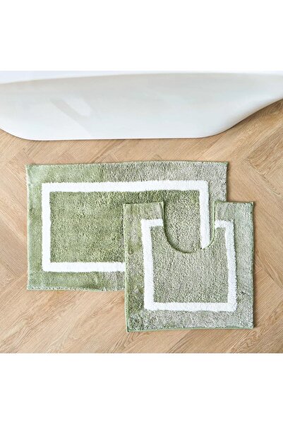 Generic Eucalyptus 2-Piece Bath Mat Set