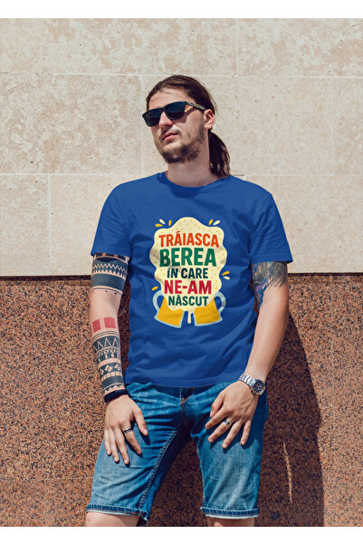 MVRDAR Tricouri unisex 100% bumbac cu motive Oktoberfest, bere, festivaluri, ...