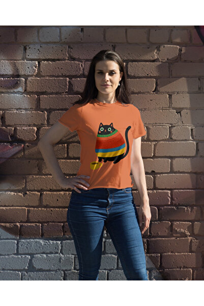 MVRDAR Tricou unisex 100% bumbac Flower Power pentru femei si fete