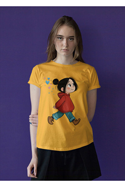MVRDAR Tricou unisex 100% bumbac Flower Power pentru femei si fete