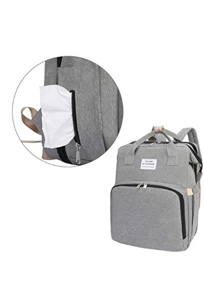 KESNUP Multifunctional backpack extendable cot, 73x27x25 cm, Gray