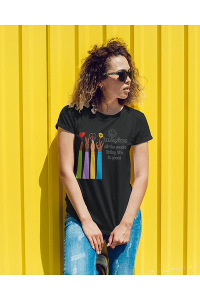 MVRDAR Unisex 100% cotton T-shirt, Flower Power collection