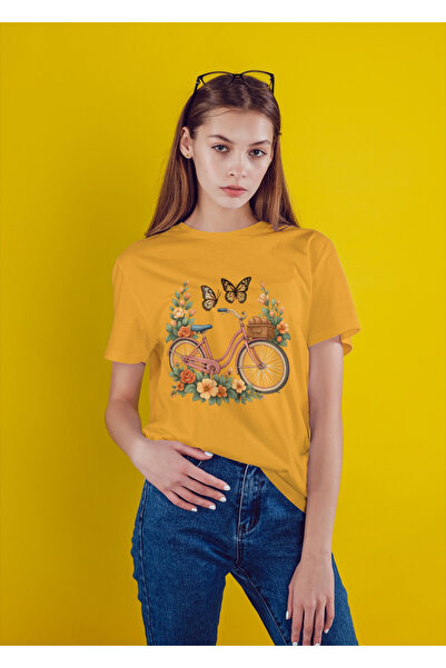 MVRDAR Tricou unisex 100% bumbac Flower Power pentru femei si fete