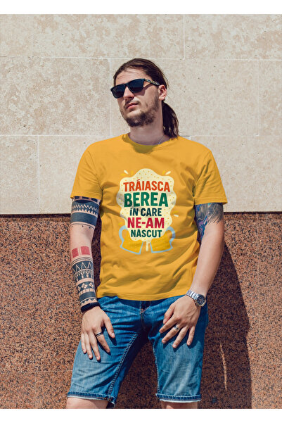 MVRDAR Tricouri unisex 100% bumbac cu motive Oktoberfest, bere, festivaluri, ...