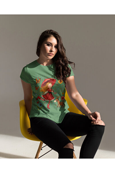 MVRDAR Tricou unisex 100% bumbac Flower Power pentru femei si fete