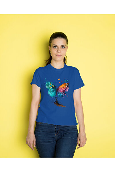 MVRDAR Tricou unisex 100% bumbac Flower Power pentru femei si fete