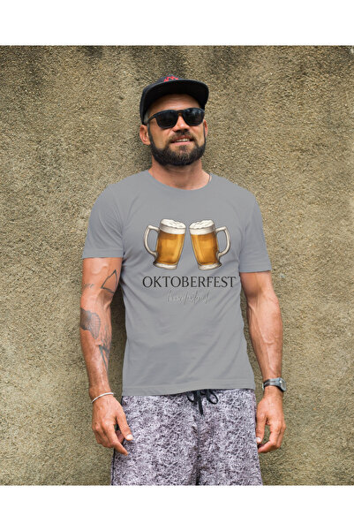 MVRDAR Tricou unisex din bumbac 100% cu motive Oktoberfest, bere si alcool