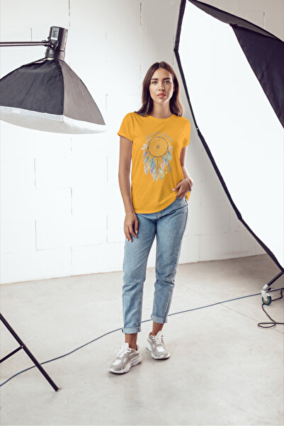 MVRDAR Tricou unisex 100% bumbac Flower Power pentru femei si fete