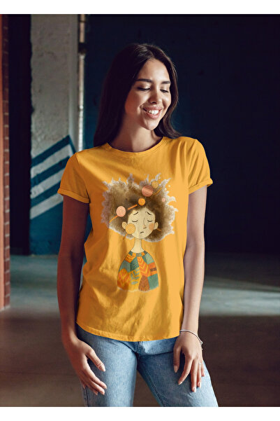 MVRDAR Tricou unisex 100% bumbac Flower Power pentru femei si fete
