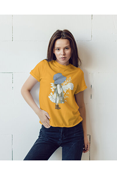 MVRDAR Tricou unisex 100% bumbac Flower Power pentru femei si fete