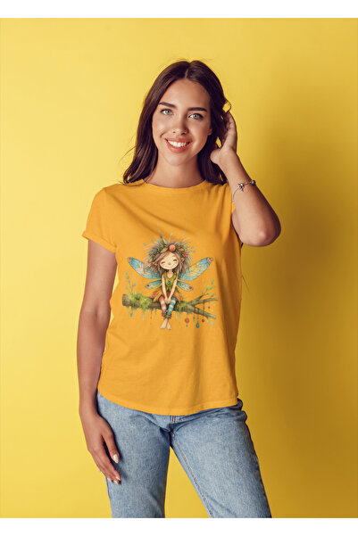 MVRDAR Tricou unisex 100% bumbac Flower Power pentru femei si fete